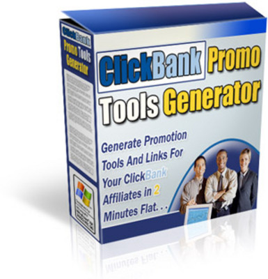 Product picture Clickbank Promo Tools Generator (MRR)