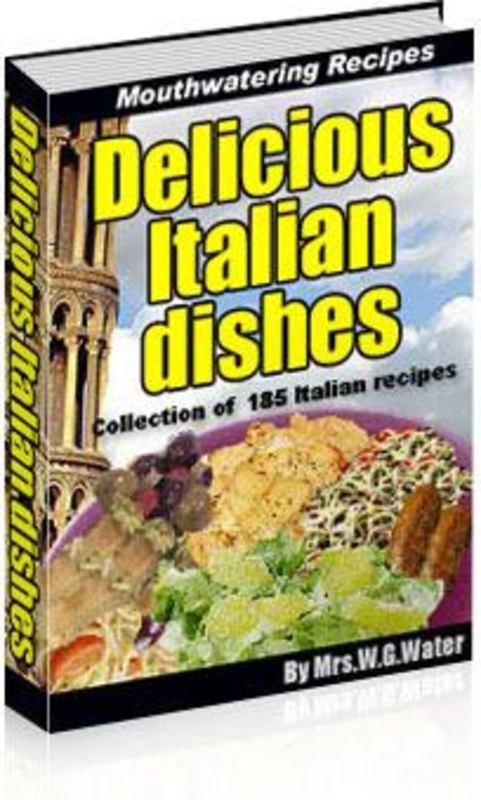 Product picture Delicious Italian Recipes Cookbook